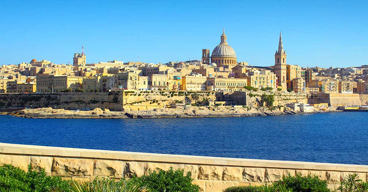 Výhľad na historickú Valletu