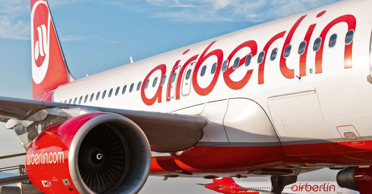 Letecká spoločnosť Airberlin pokračuje v letovej prevádzke