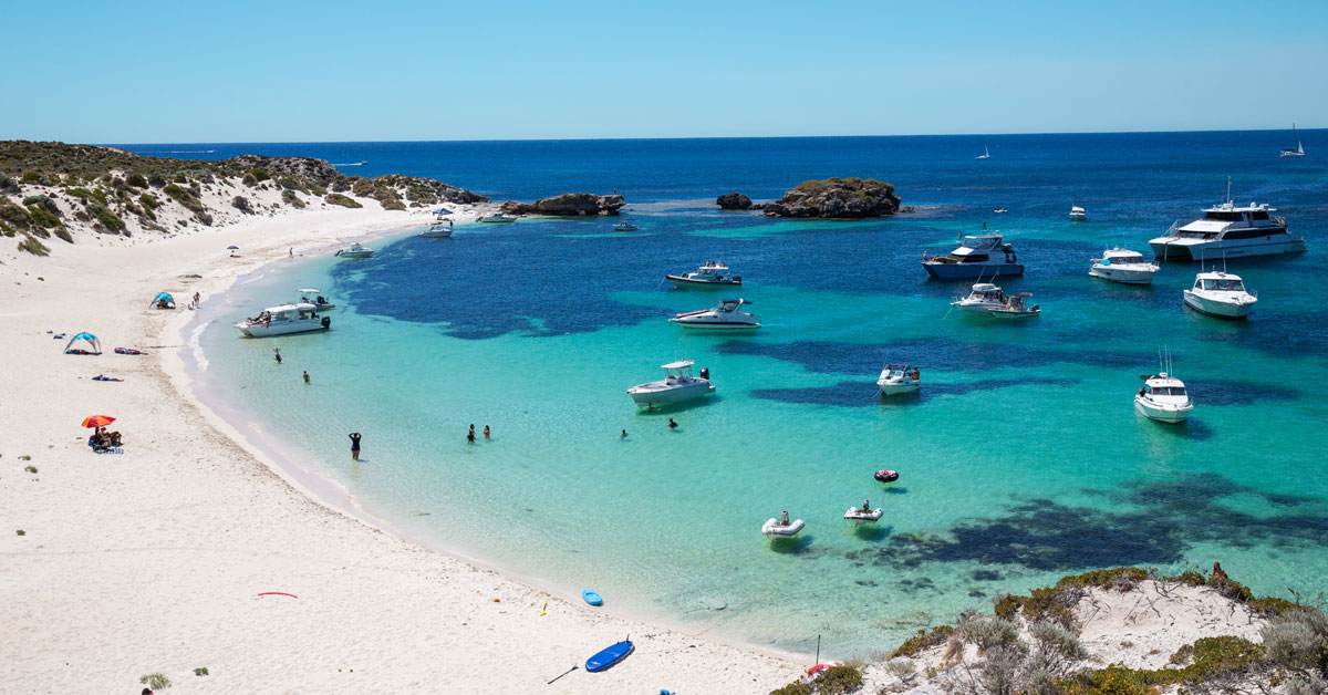 Ostrov Rottnest - Západná Austrália