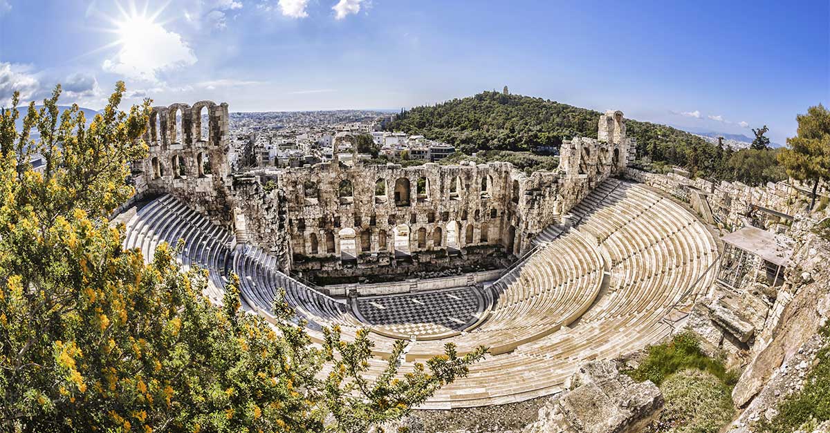 Athénska Akropola a jej neuveriteľný výhľad na okolie