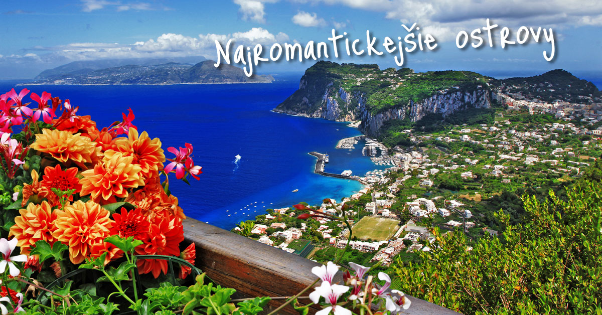 Capri je miestom, kde sa budete potkýňať o svetové celebrity