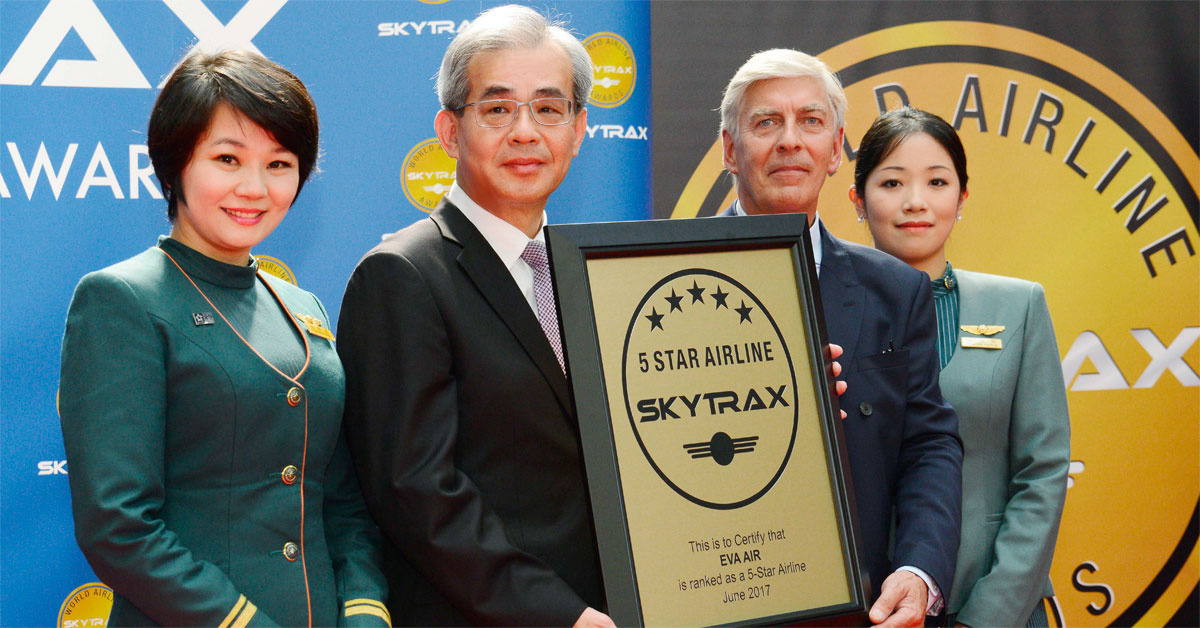 EVA Air - 5-Star Airline - SKYTRAX