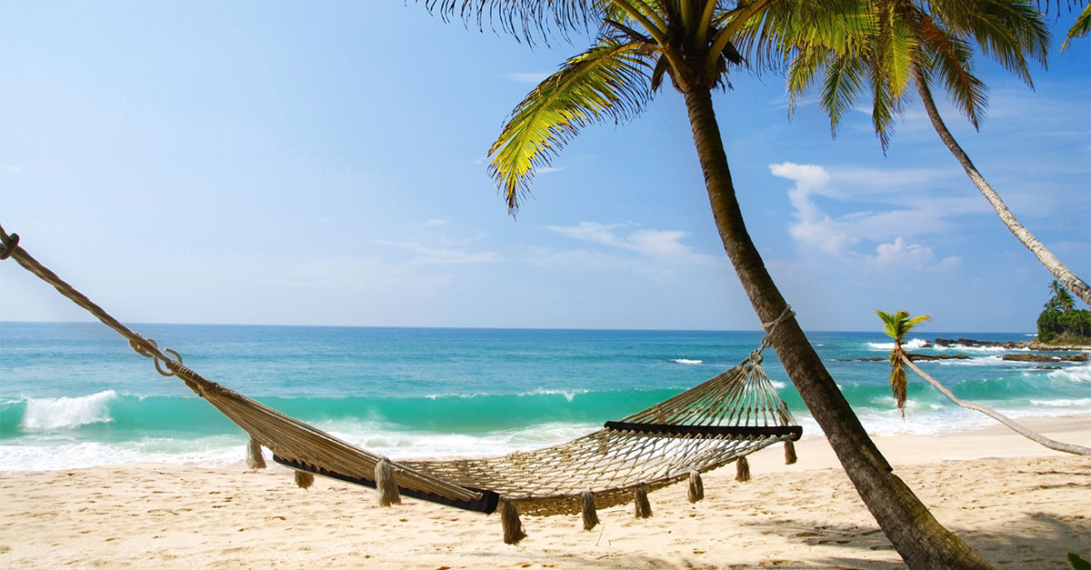 Relax v sieti niekde na pláži