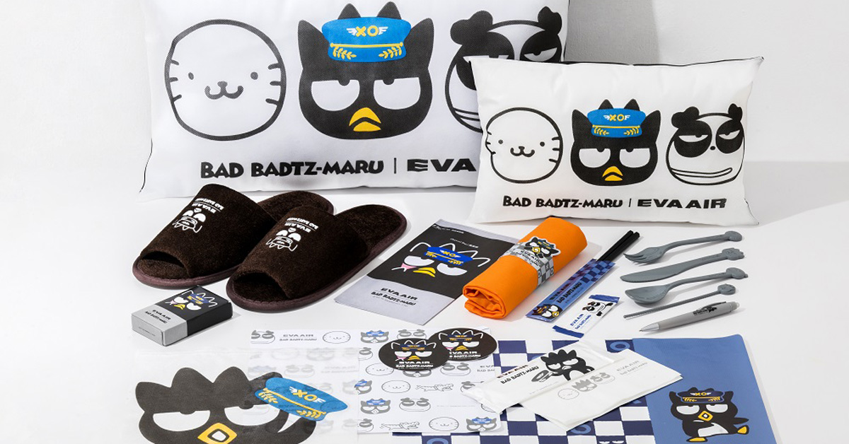 EVA Air vybavenie Bad Badtz-Maru