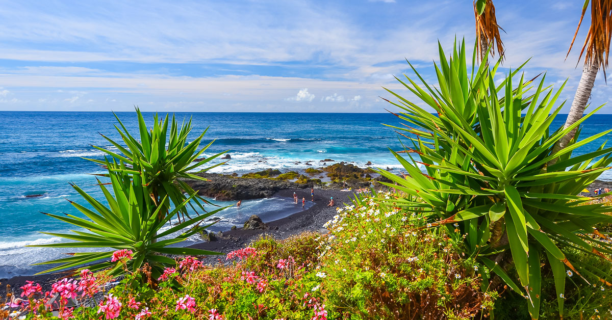 „Čierna pláž“ na Tenerife
