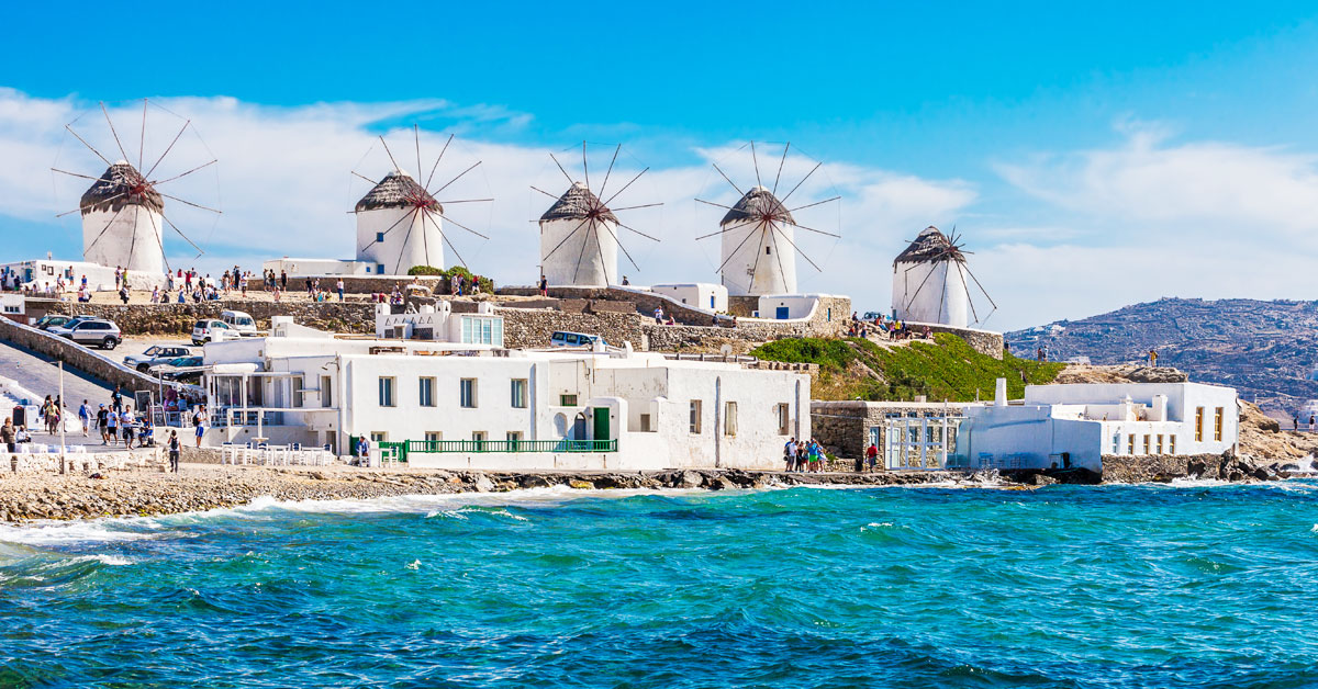 Mykonos - Ostrov veterných mlynov