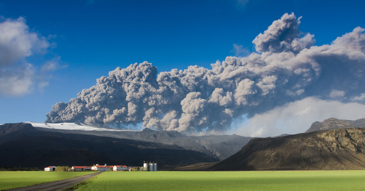 Sopka Eyjafjallajokull