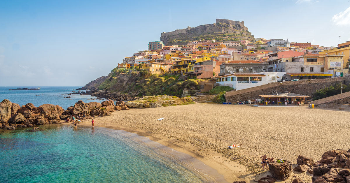 Malebné historické mesto Castelsardo