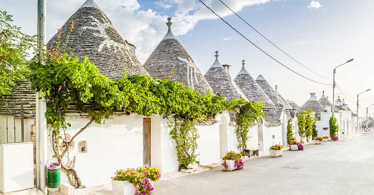 Historické stavebné skvosty v Trulli, Alberobello