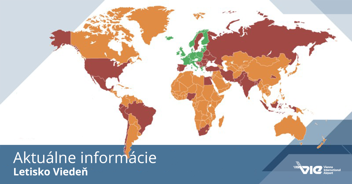 Aktuálne: Informácie o fungovaní letiska Viedeň